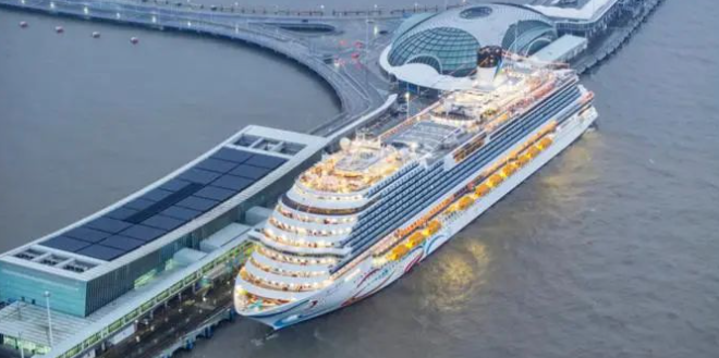 国产首艘大型邮轮出海试运营！！