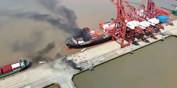 突发口岸火灾！！！